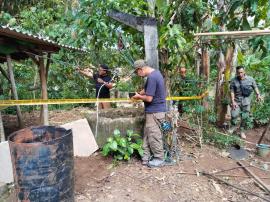 BPBD KABUPATEN GUNUNGKIDUL SURVAI LOKASI TANAH BERGERAK DI PADUKUHAN TLOGOWARENG